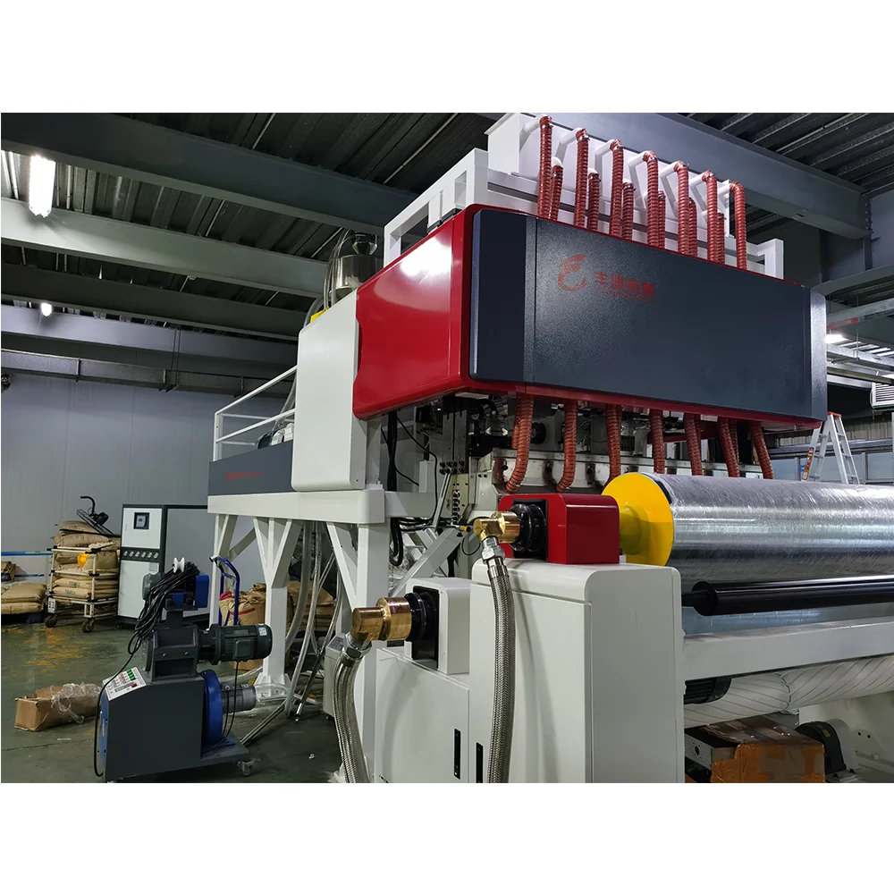 Лидер продаж, Высококачественная линия по производству пластиковых экструдеров, машина для производства полиэтиленовой стрейч-пленки, машина для пищевой пленки