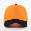 Orange and black brim