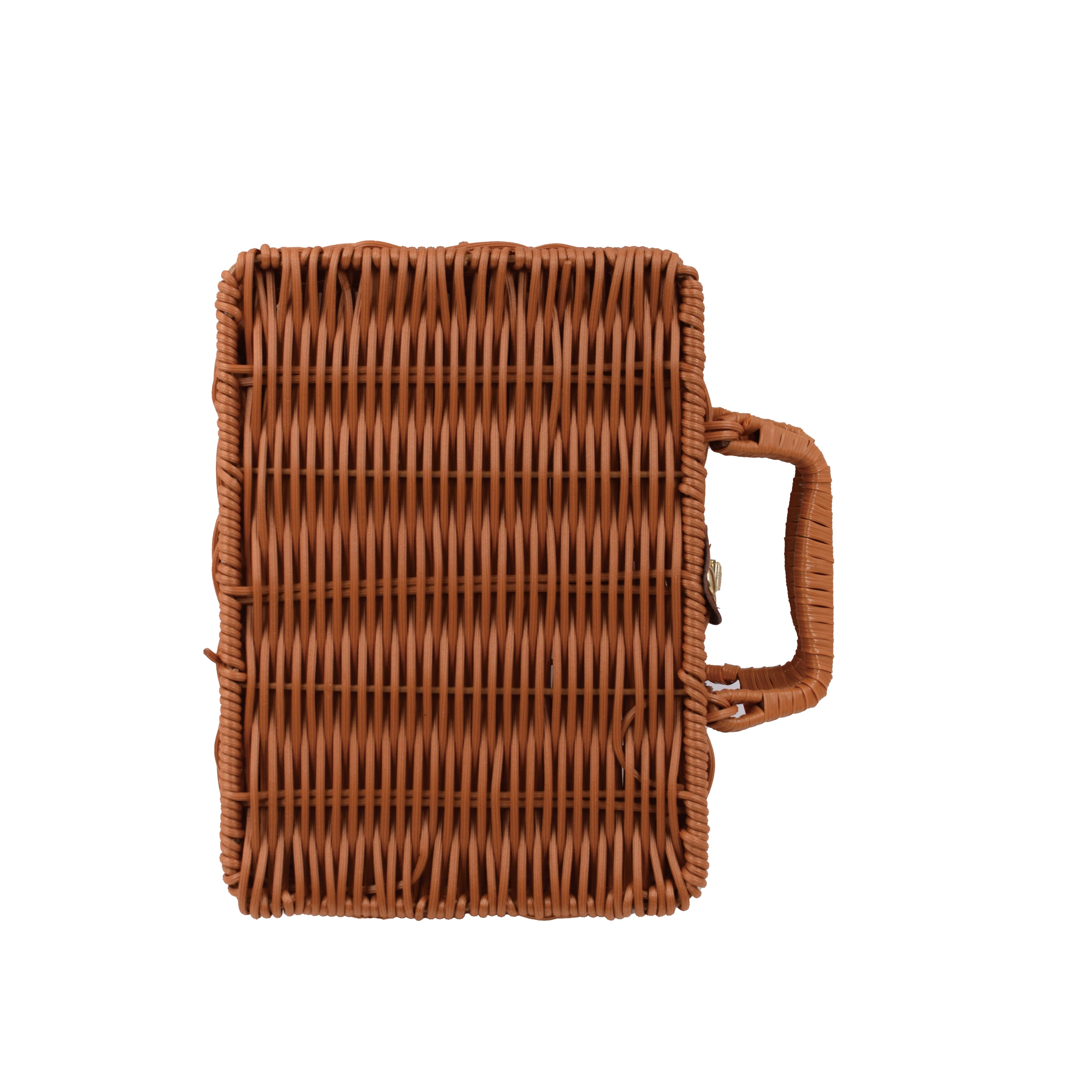 Handmade Natural Rattan Wicker Set Picnic Basket Bulk Wicker Baskets