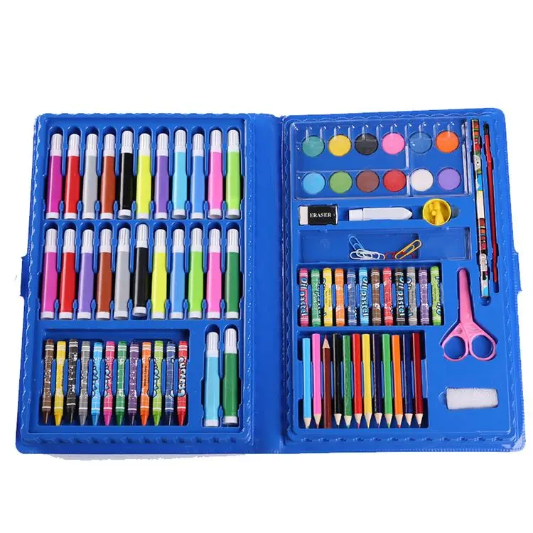 150 Piece Children's Permanent Brush Watercolor Pen Set Color Pen Crayon Art Graffiti Diy Painting Tool Washable Marker for Kids