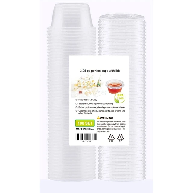 3.25 oz Plastic Sauce Cup - Easypack - Eco-friendly Disposable Food  Packaging Supplier form Taiwan