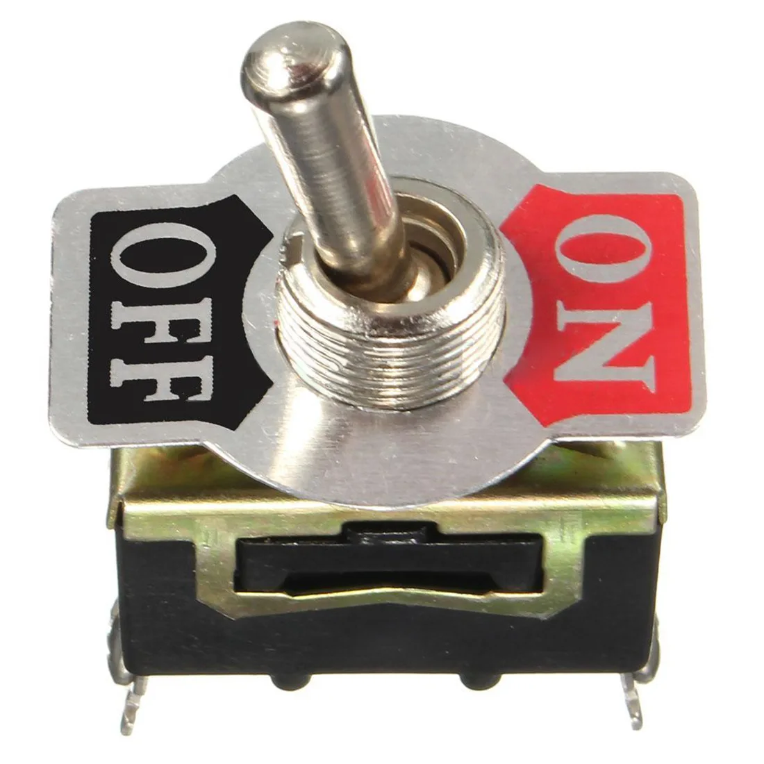 5x Interruttore A Levetta 12V ON OFF Auto Flick Cruscotto Luce Marina