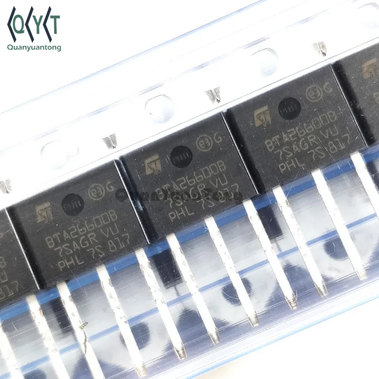 Triac Bta26 Bta 26 600 Bta26-600b Triac 600v 25a Transistors Through ...