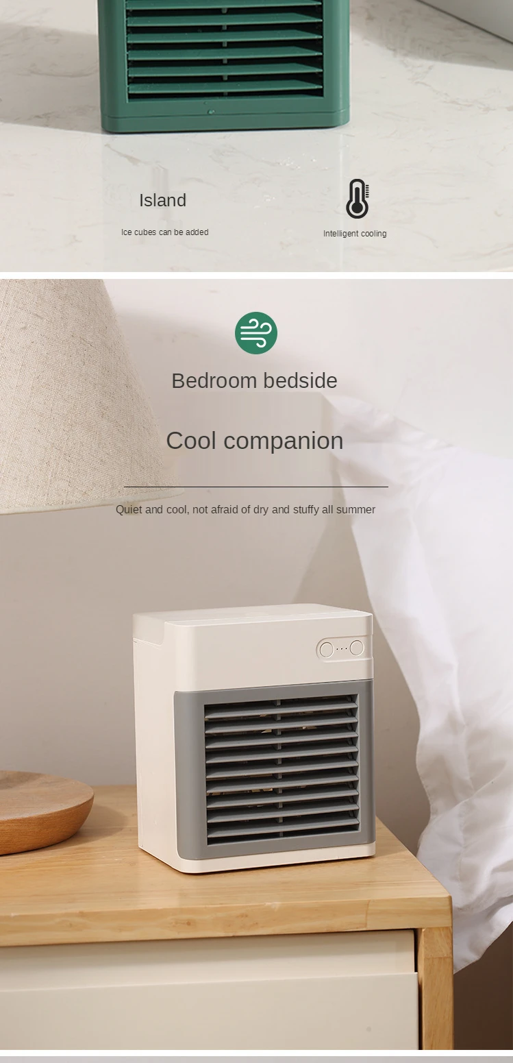 New Product Ideas 2021 Battery Capacity 2000mah Air Conditioners Personal Air Cooler 