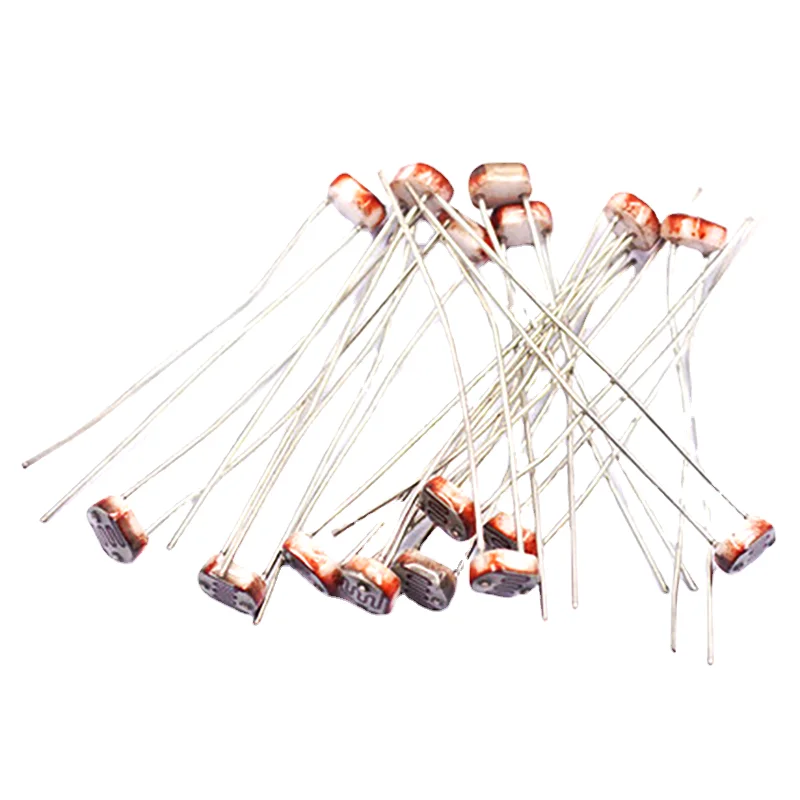 Produktbild von 70 Stück Fotowiderstand-Sortiment – GL5506, GL5516, GL5528, GL5537, GL5539, GL5549, MG45/4516 – Je 10 Stück