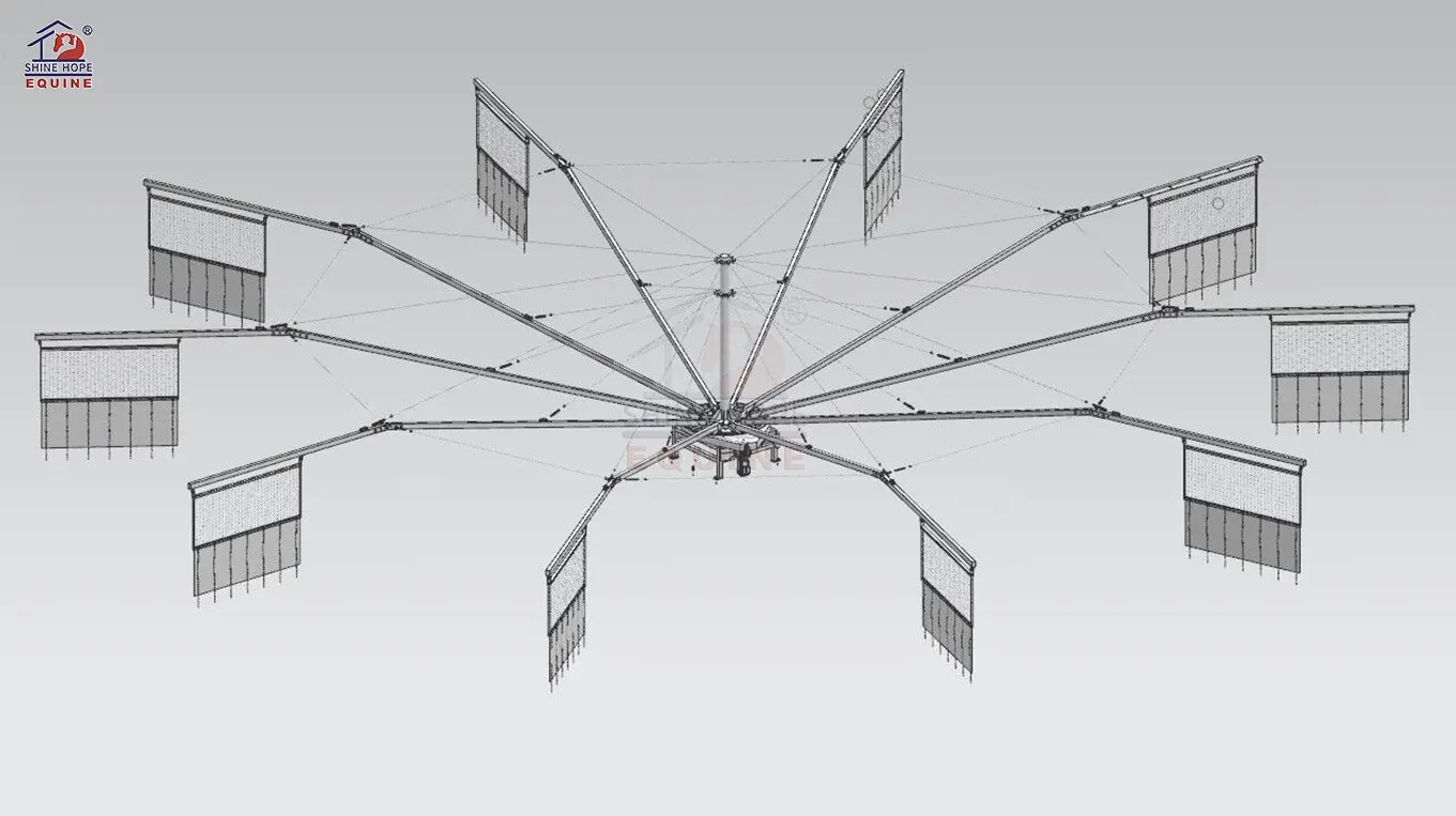 Steel Heavy Duty Horse Exercise Equipment Horse Training Walker Buy