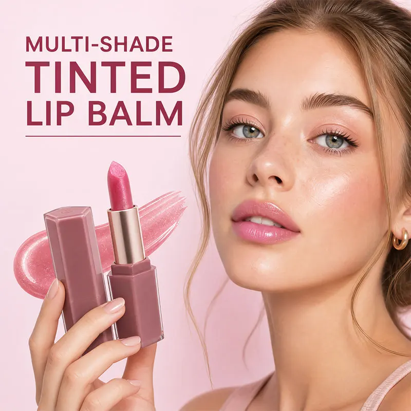 product 4 color lip balm stick set with sheer tint and moisturizing lip care for private label brands-4