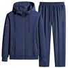 Vestibilità dritta con cappuccio blu