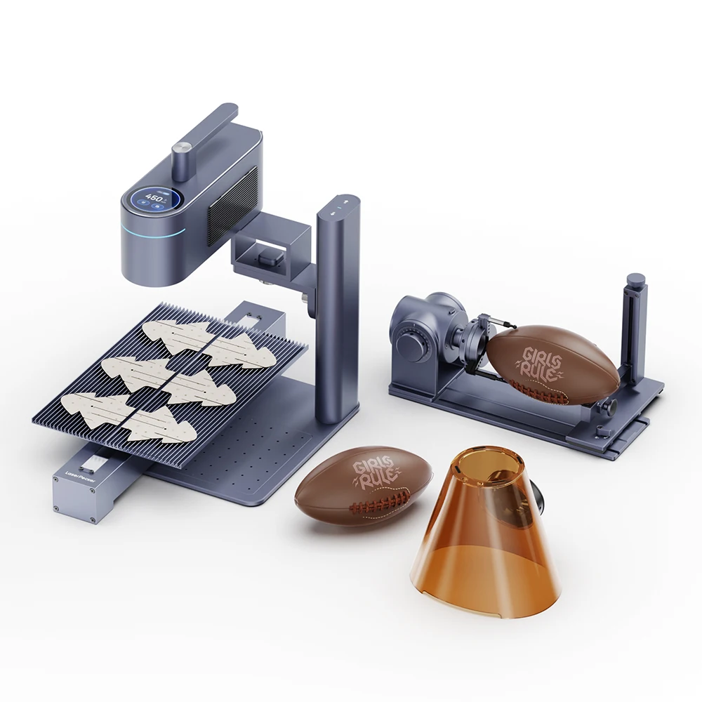 For LP4 Bench-Top Dual Laser Engraver - 10W Blue & 2W Infrared, 8K