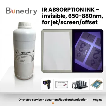 High Quality Invisible Security Ink for Infrared Absorb Jet Printer