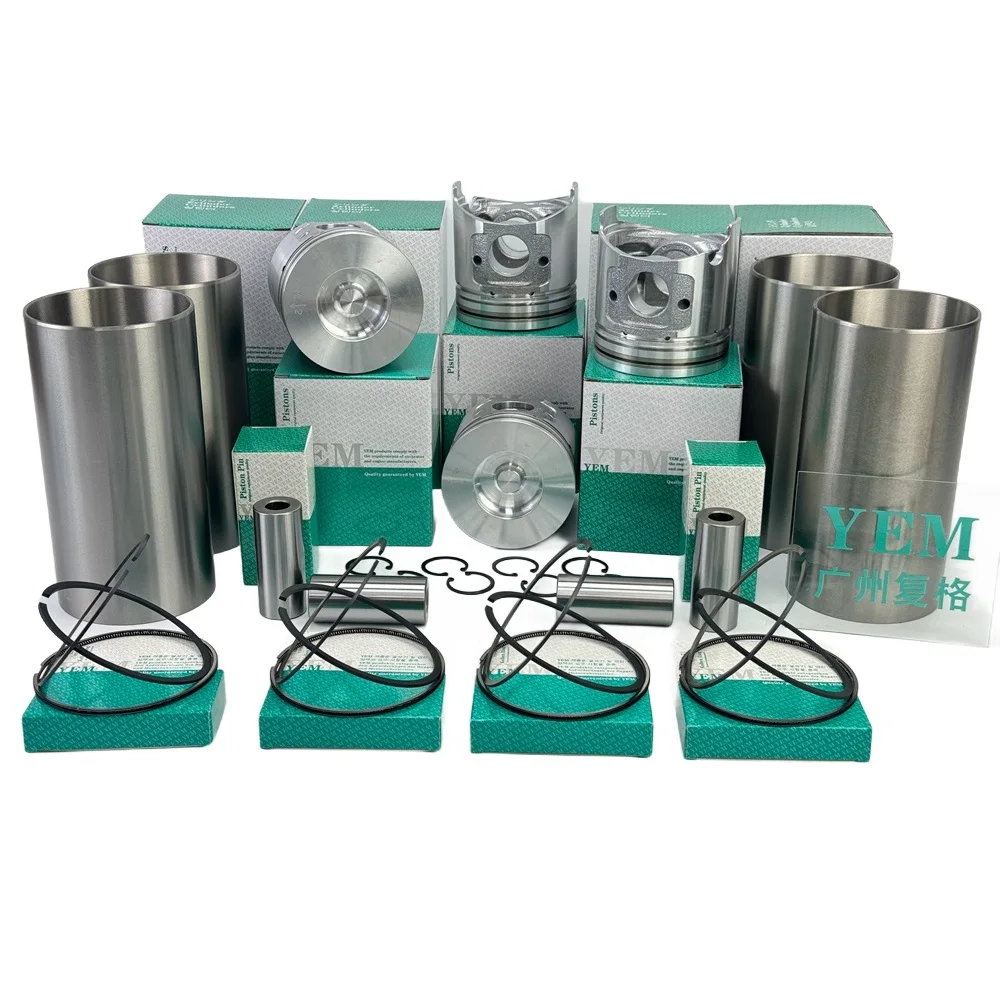 4LB1 4LE1 4LE2 6BB1 Cylinder Liner Kit for Isuzu Machinery Engine Spare Parts