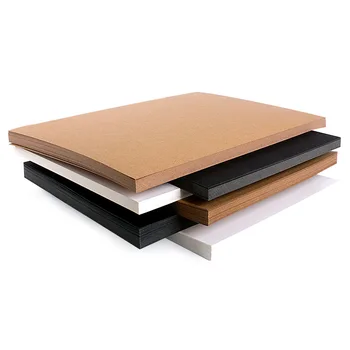 400g 300g 250g A3 A4 Sheet Cardboard Craft Drawing Art White Black Brown Kraft Paper For Laser & Inkjet Printer