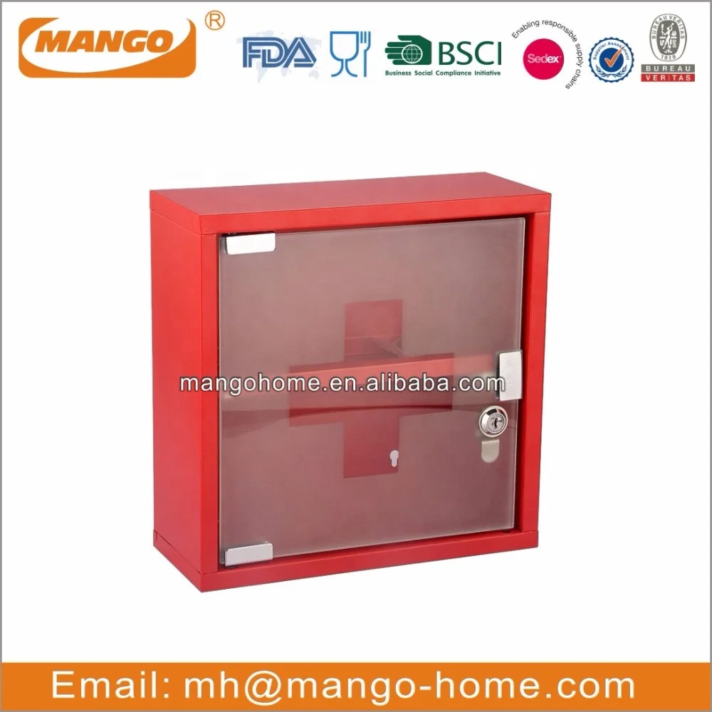 Source Rectangle Wall Mounted Metal Pharmacy Portable Medicine Cabinet  Medicine Box on m.