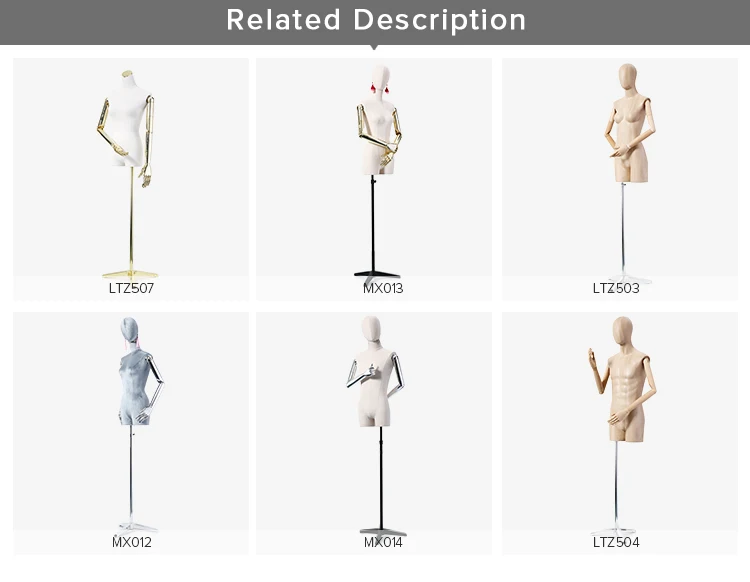 Uk Warehouse Clothing Display Mannequin Female Half Body Dressmaker