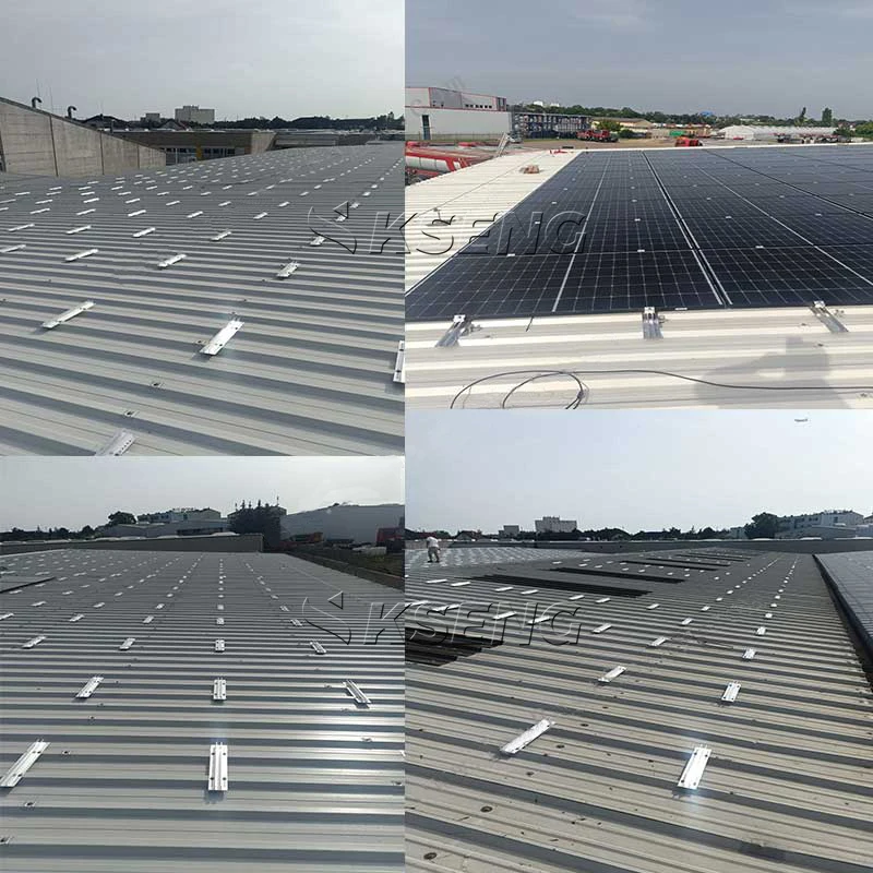 Wholesale Aluminum Profile Mounting Racking Metal Roof Solar Panel Mounting System Solar Mini Rail