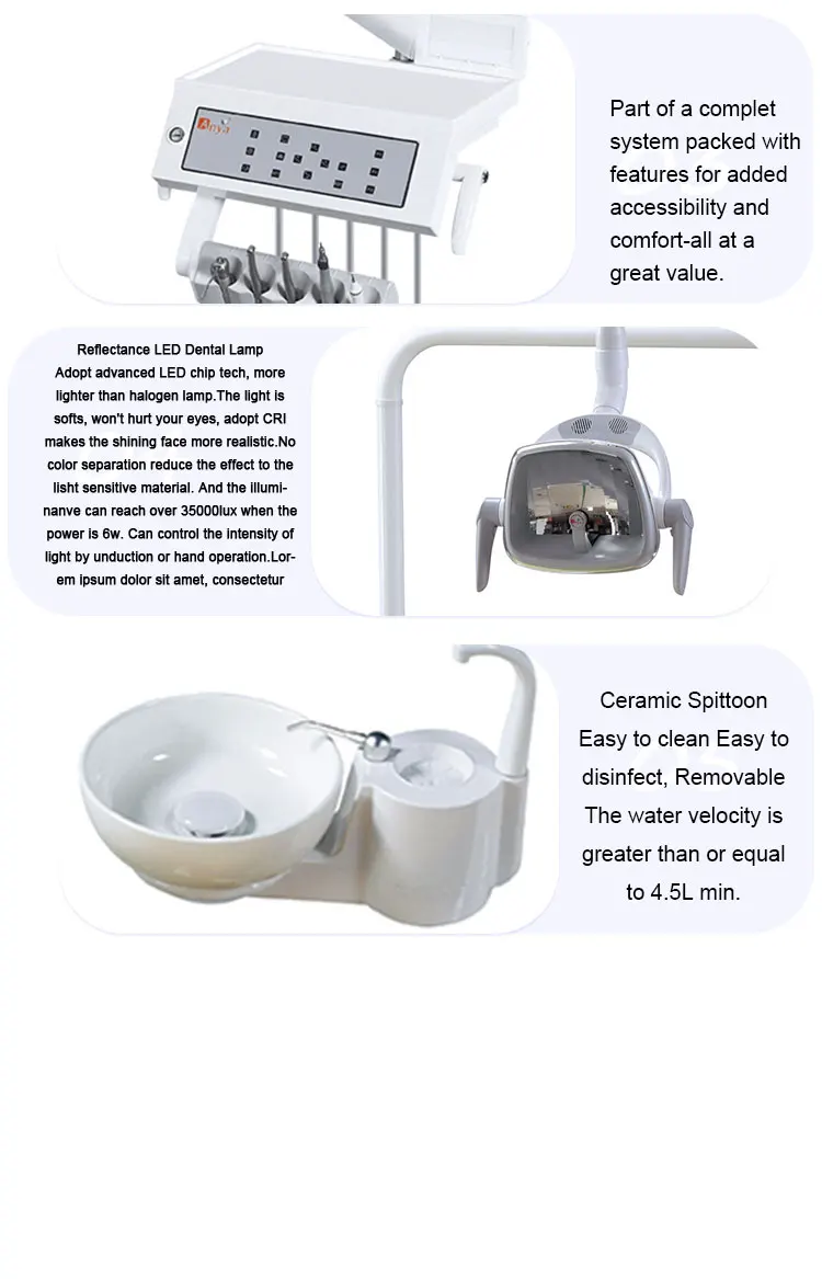 Aya3000 Maxpert Comfort Parts Of Dental Chair Unit Price In Egypt