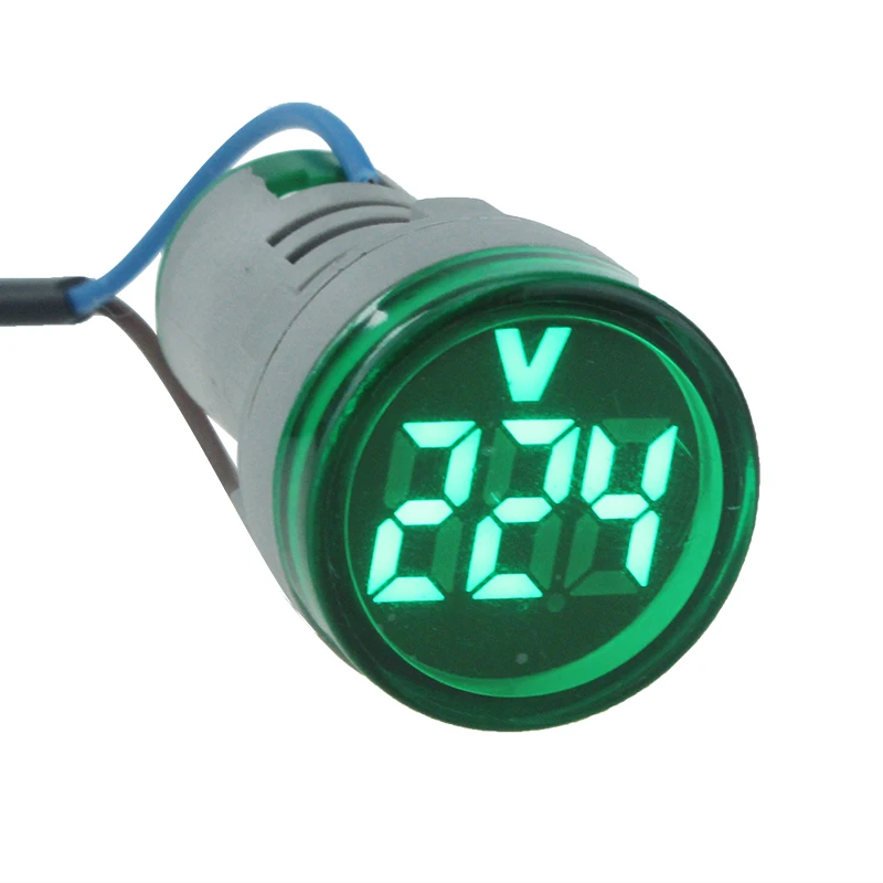 Ad10122vm Mini Type Digital Display Led Signals Indicator Light With
