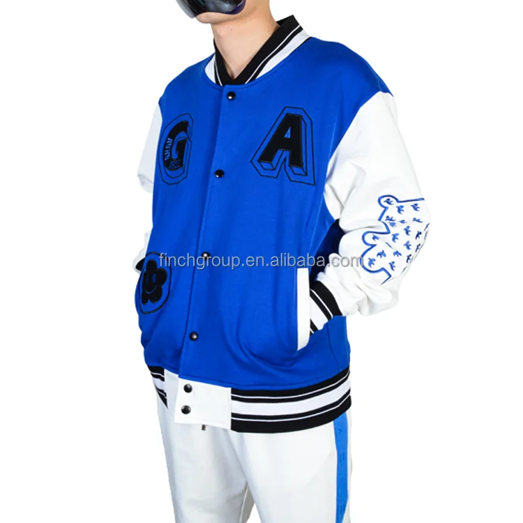 Finch Garment New Plus Size Men's Jackets Tracksuit Set Embroidery