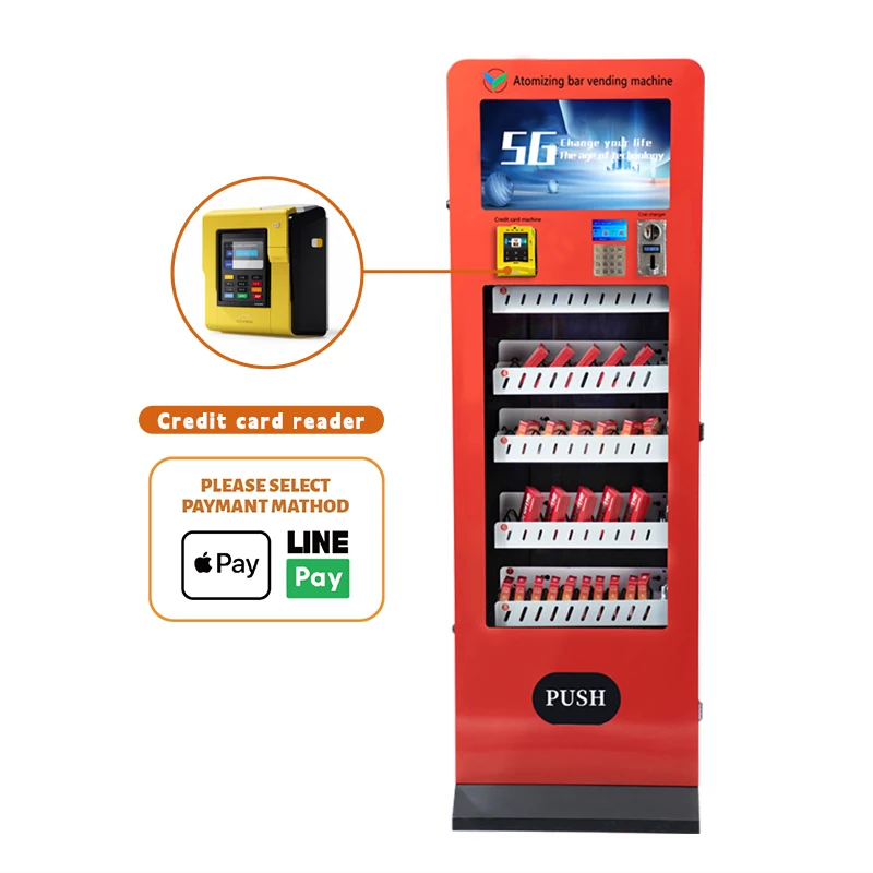 VFresh Snack Beverage Dispenser Ensuring Fast Convenient Access International Snacks Drinks Vending Machine