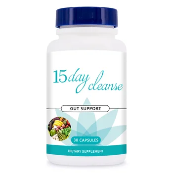 Hot Sale Health Care Products Cleanse Capsules Detox 15 Day Cleanse - gut and colon support supplement Capsules