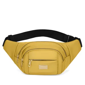 Waterproof Mobile Phone Waist Bag for Leisure New Fashionable Crossbody Large Capacity Wallet for Work Men's Crossbody Bag