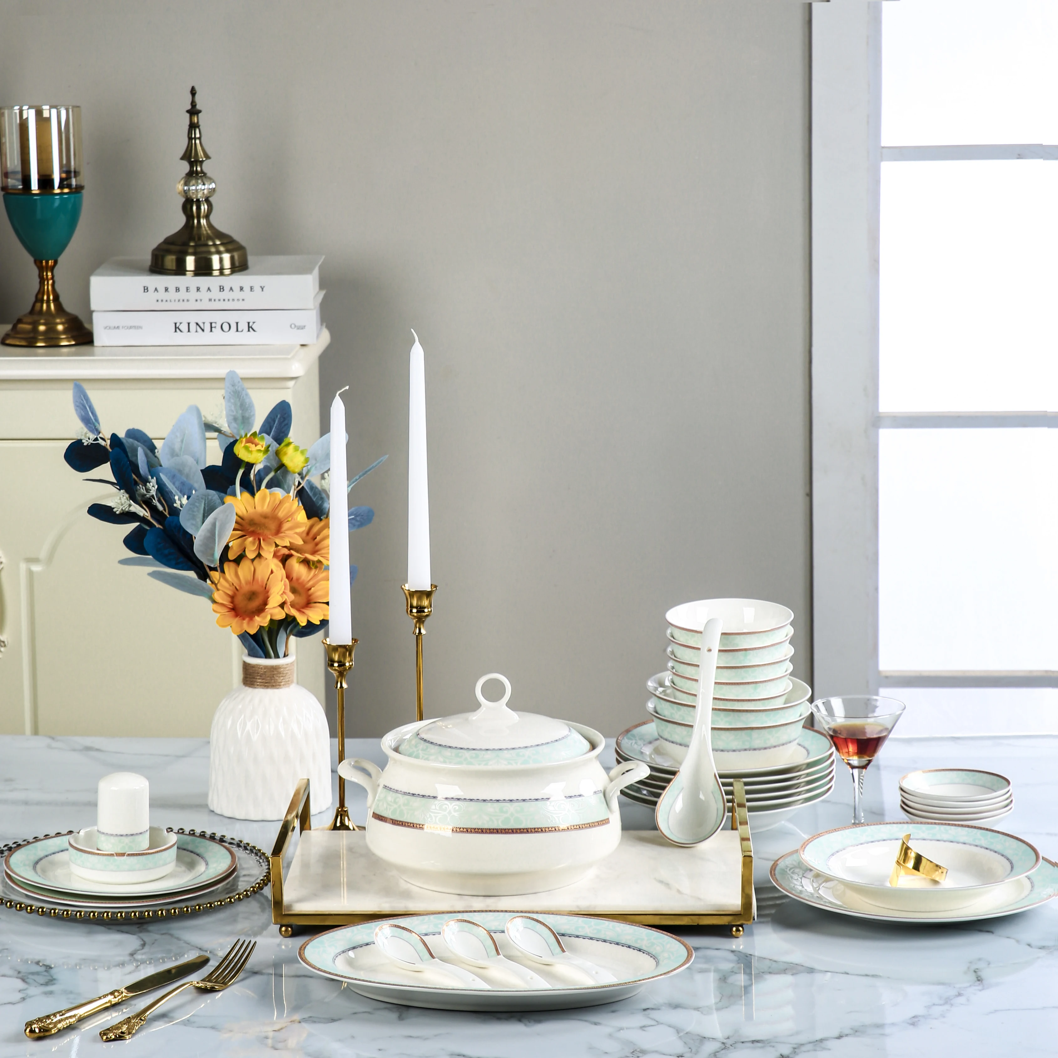 Jingdezhen Ceramic Dinnerware Sets - Sustainable & Stylish