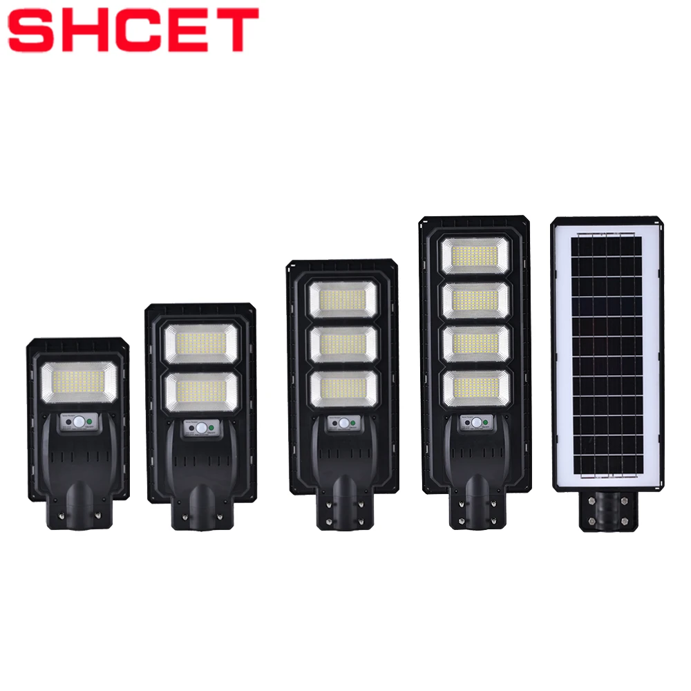 New Model High Powered Integrated All in One Solar Cell  Led Street Light 100w 200w 300w 400w Waterproof Ip67 Outdoor Lamp