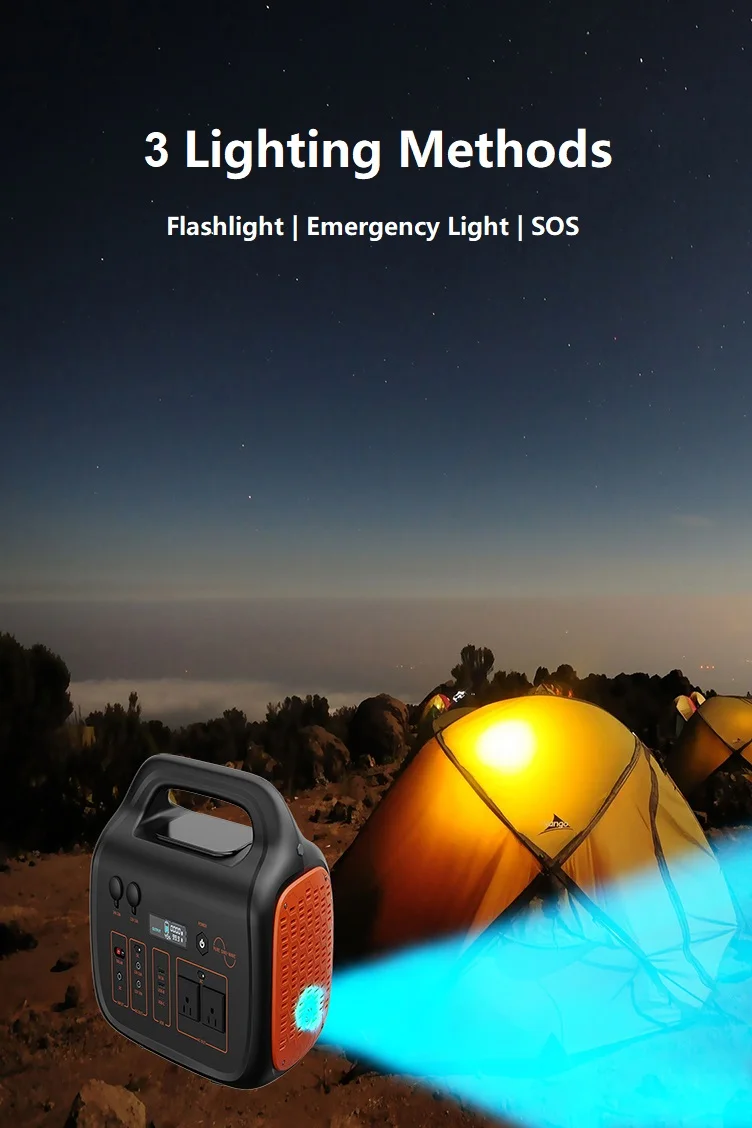 Nas60 Newest Customized Portable Power Station 500w 600w Lithium Ion