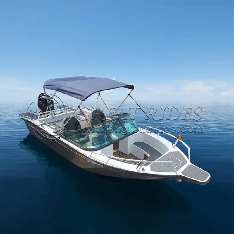 480 Aluminium Fishing Boat - 16ft Speed Boat with Outboard Motor