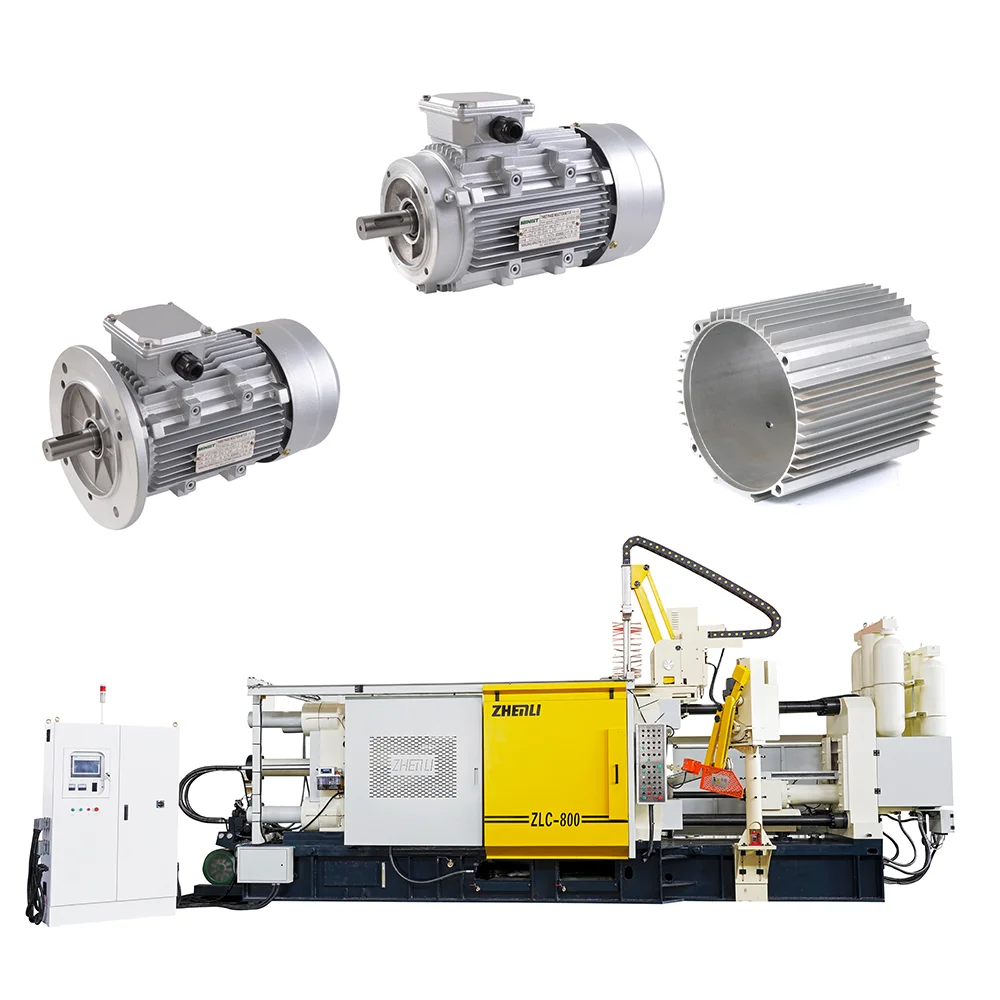 800T Automatic Aluminum Injection Molding Machine Motor Manufacturing Aluminium Pressure Die Casting Machine