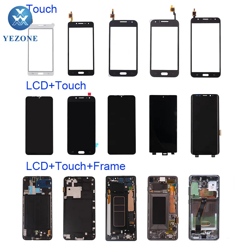 ЖК-дисплей для мобильного телефона разные бренды модели ЖК-дисплея полный дигитайзер сенсорный