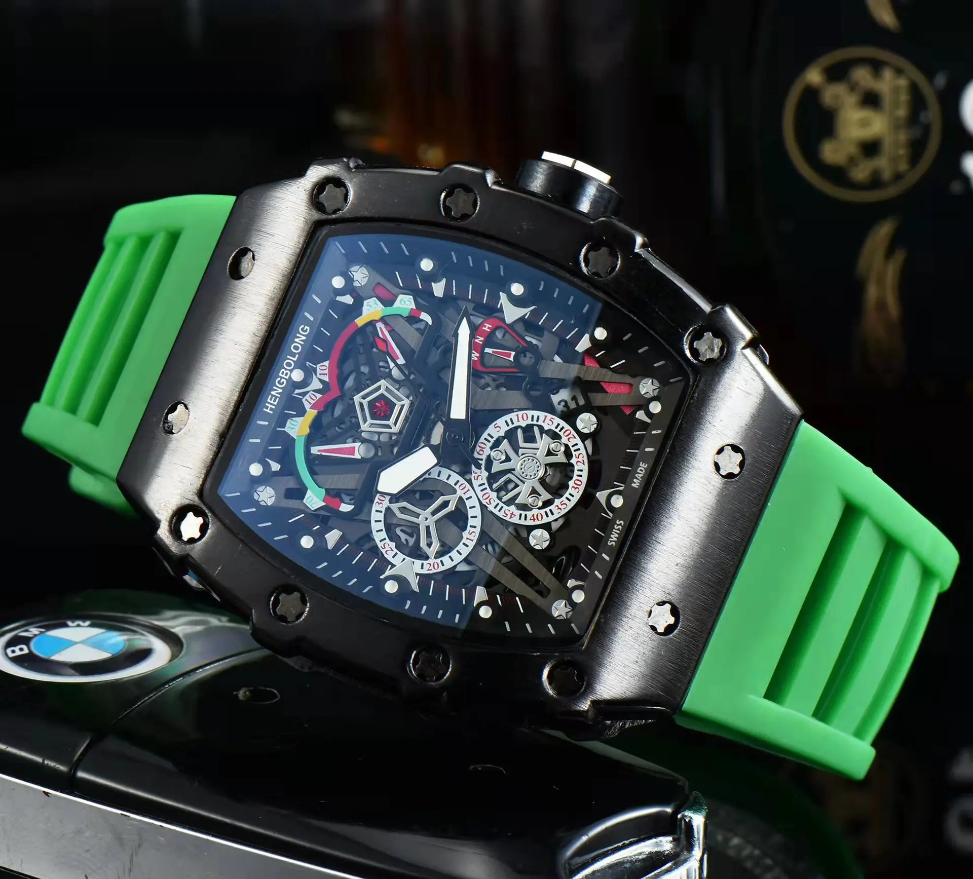 Wholesale Custom Logo Full-featured Men's Watch Richard Luxury Watch ...
