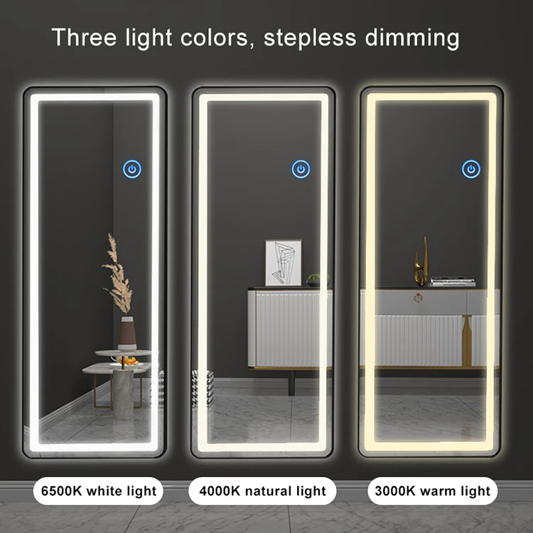 2023 New Design Luxury Rectangle Smart Magic Foto Master Miroir Selfie Led Mirror Photo Camera Booth Shell Light up Mirror