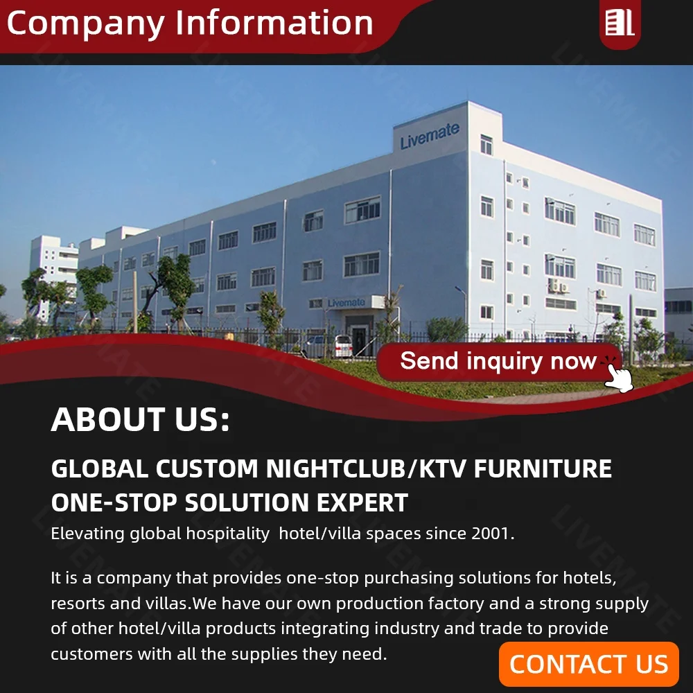 Factory Price L Shape U Shape Leather Sectional Sofa Lounge Sofa for bar Lobby Lounge Sofa Set Night Led Club Furniture Sets
