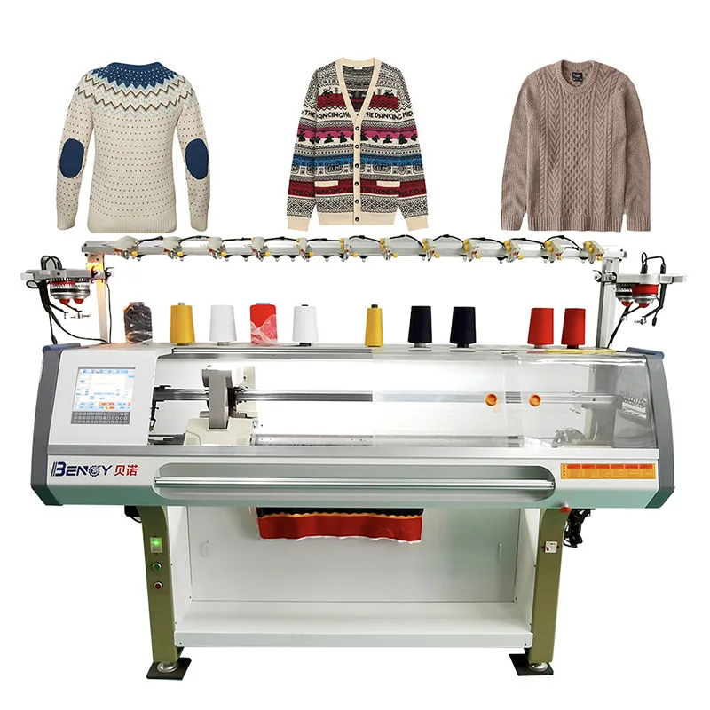 single system electric sweater knitting machines