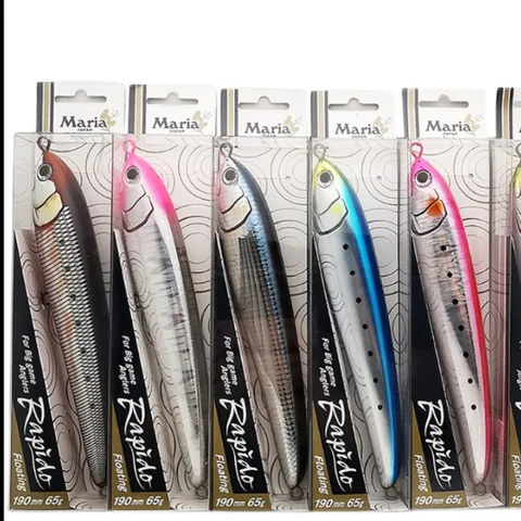 ルアー・フライ Maria Rapido 190mm - Limited 3pcs Set ラピード F190 - マリア製品情報詳細｜Maria｜海のルアー