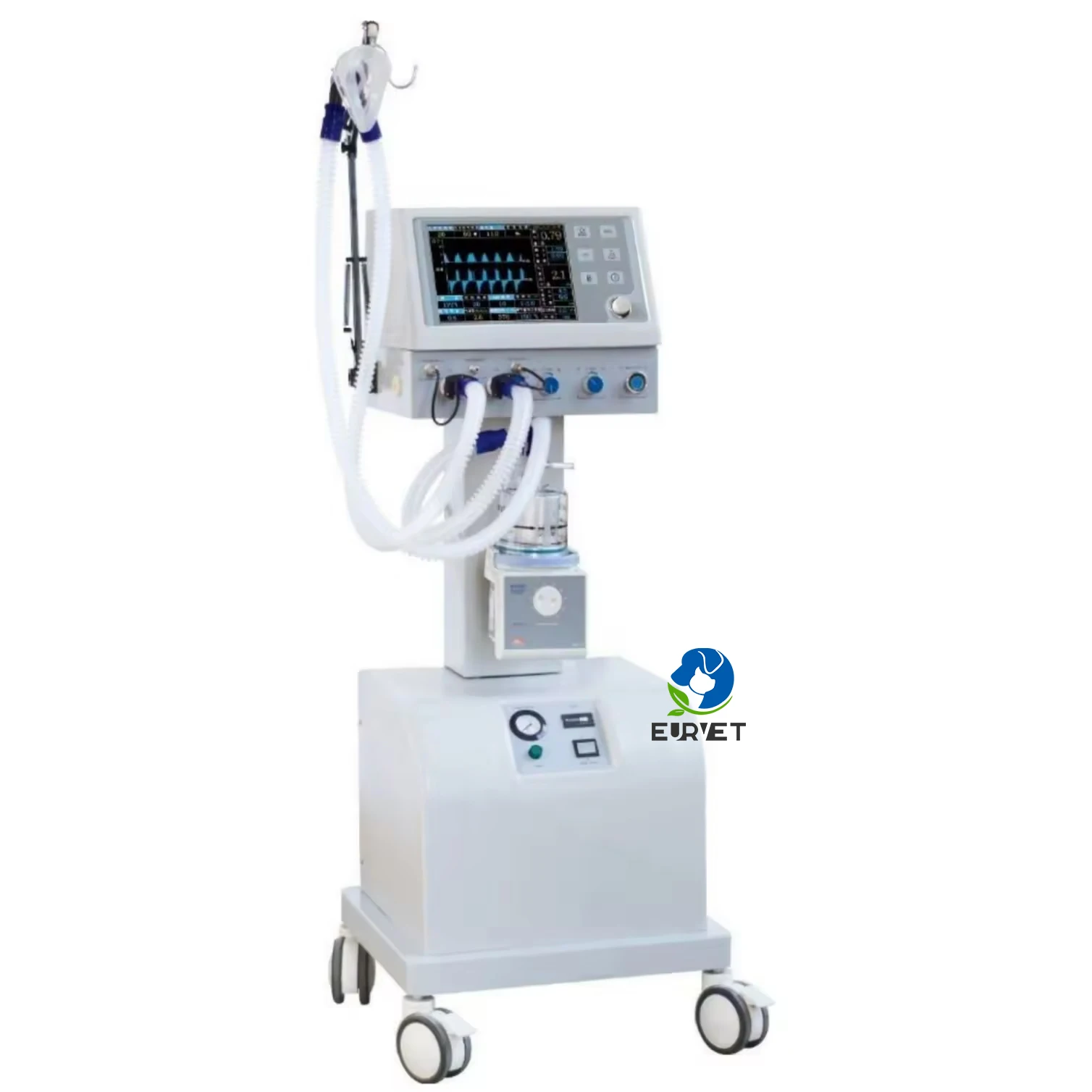 EUR PET Medical Veterinary Equipments Amoul T6 Ventilators for Icu Luxury Veterinary Ventilators Machine for Hospital