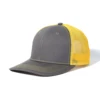 Maille grise + jaune + trou