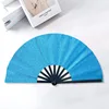 Plastic bone-fan blue