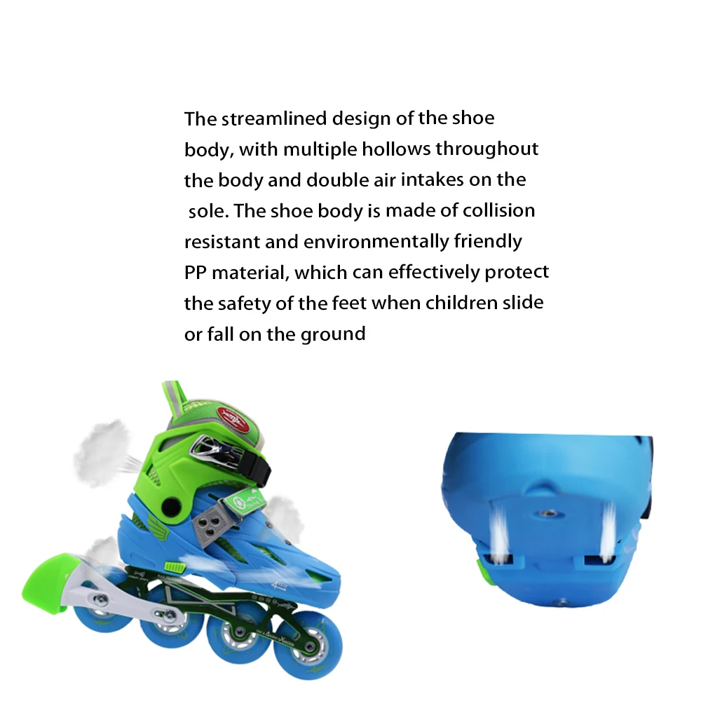 Hot Selling High Quality Children Pu 4 Wheels Inline Roller Skate Shoes