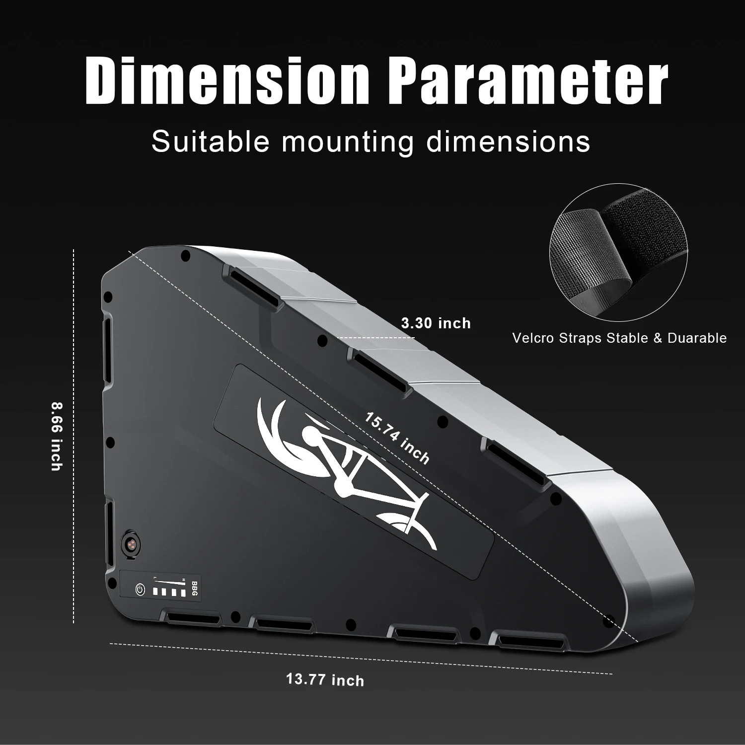 Bateria para bicicleta elétrica 72v 20ah de lítio para e-bike_voghion.com