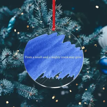 20 Pack Vintage Style Christian Acrylic Christmas Ornaments For