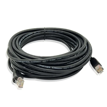 CMP Cat 5e Ethernet Network Cable 30FT 1Gbps 24awg UPT Internet LAN RJ45 Communications Cable Plenum Cable for Home Appliance