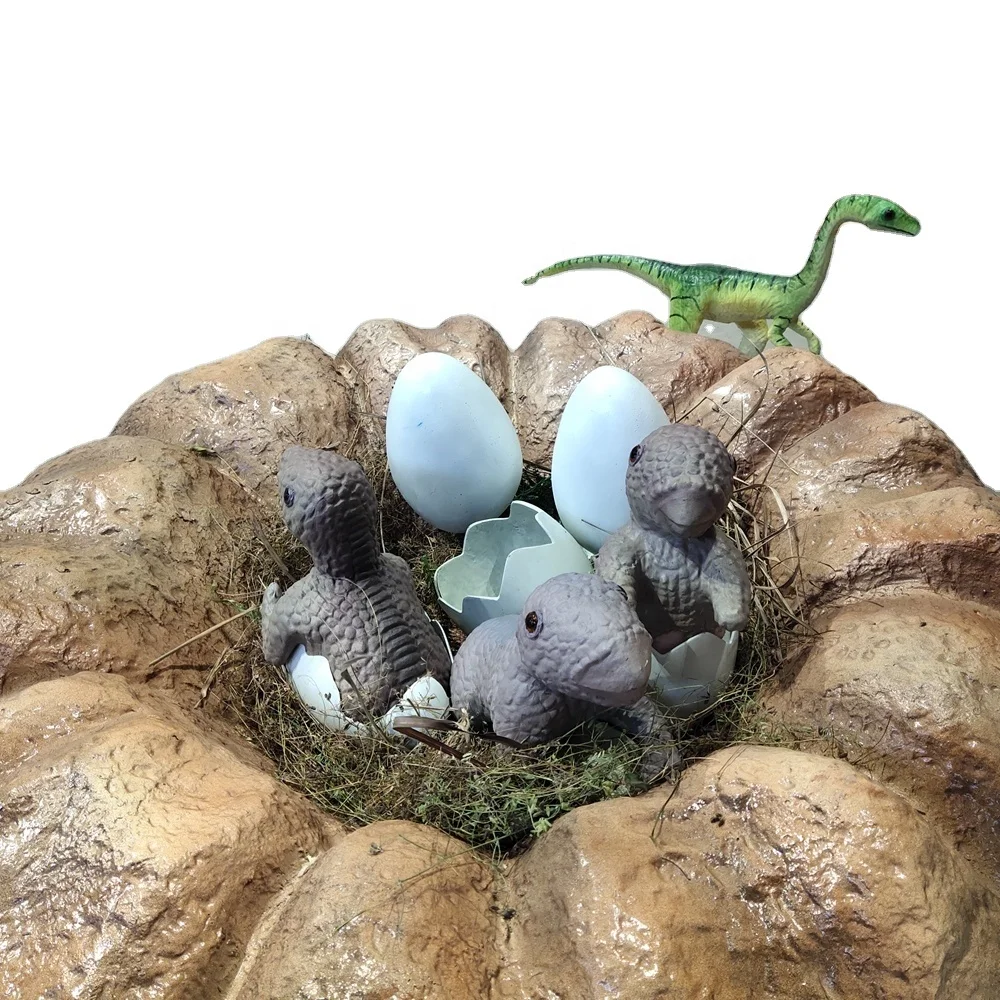 Brandream Dinosaur Baby Nest Bed with Blanket Cute Animal Bassinet Bed 3 Piece Newborn Infant Lounger Dino Theme, 100% Cotton Brandream Baby Nest Bed Elephant Baby Lounger Portable Newborn