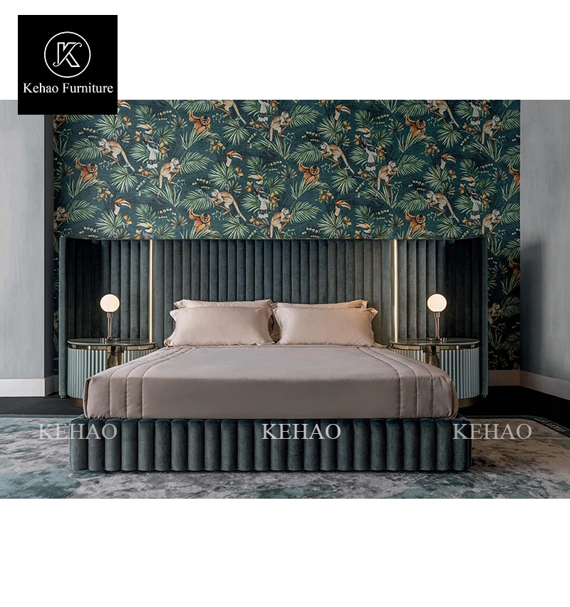 Tête De Lit Rembourrée Velours Vert Foncé 80x78/88 Cm - HOODANCOS Hauteur Réglable