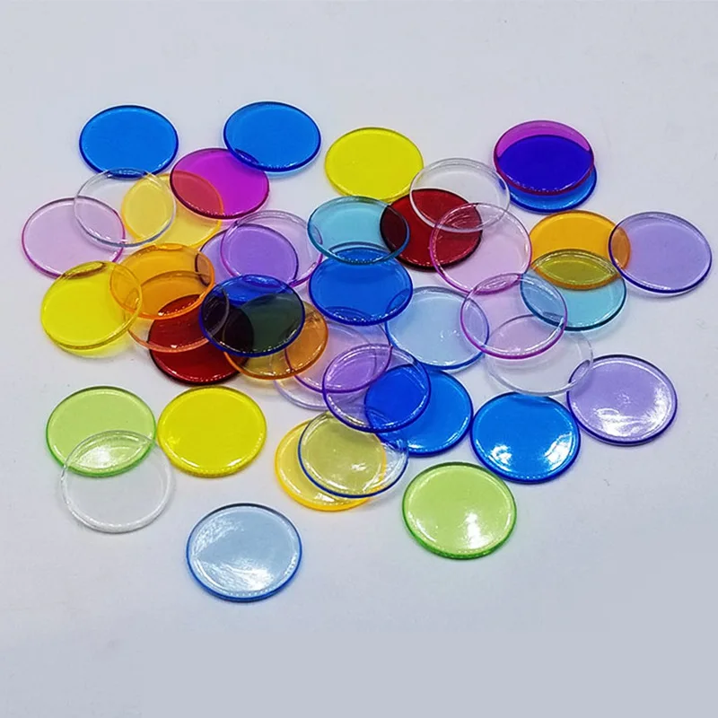 Small Plastic Learning Counters Disks Chip Counting Discs Markers for ...