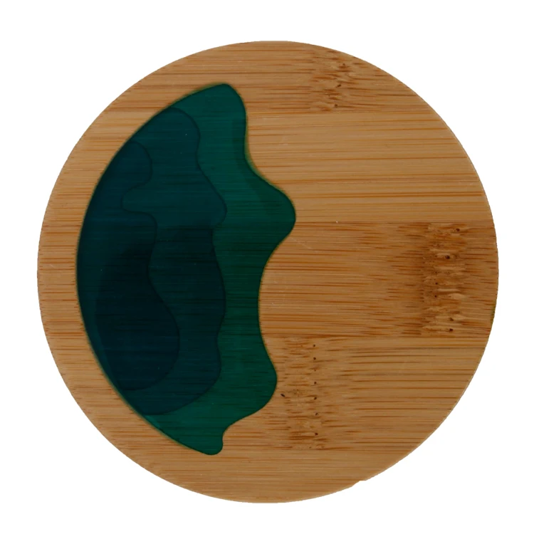 100 Natural Customized Kitchen Round Tea Cup Pad Set Bamboo Wood Placemats Coasters For Drinks Buy Custom Logo Bamboo Wood Coaster For Whiskey Customized Anti Slip Durable Waterproof Drink Bamboo Wooden Coaster Bamboo