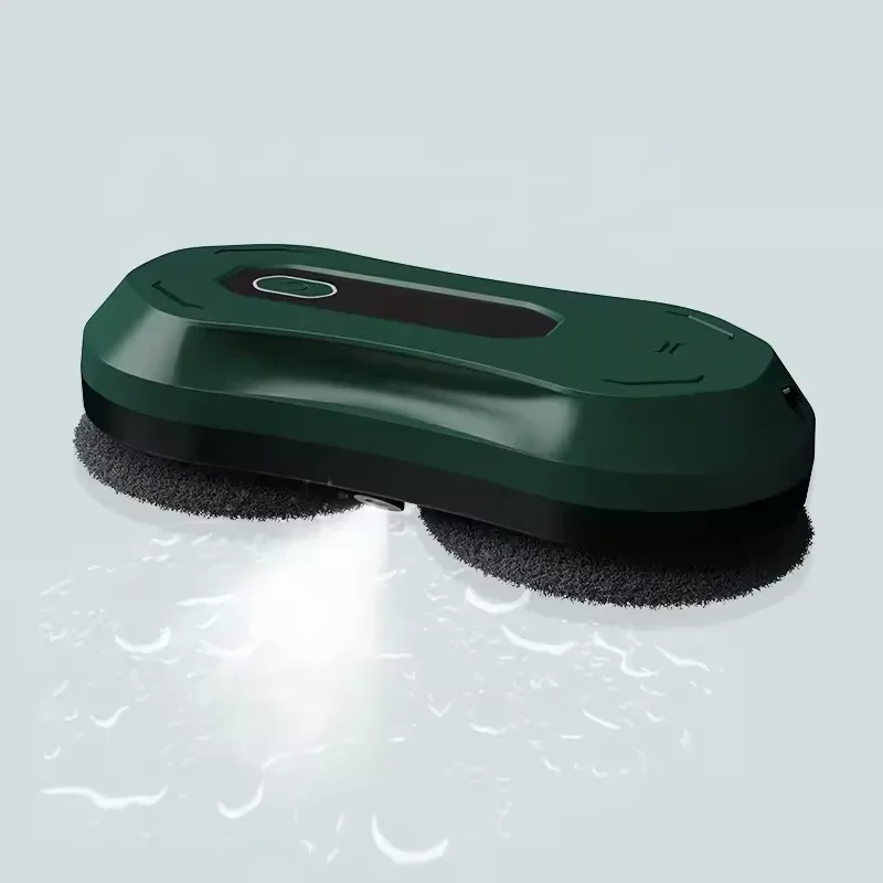 Automatic Electric Window Cleaning Robot W110 for Hotels and Households with Auto-Spray Feature and Remote Control