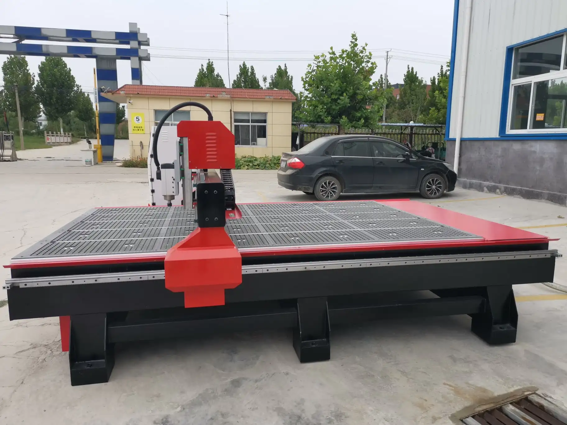 Large Bed CNC Router  2030/2040 Machine with Vacuum Table for Wood Sheet Carving with 2000x4000mm Working Size DSP Controller