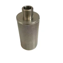 Stainless steel hydraulic filter element construction machinery hydraulic oil filter element